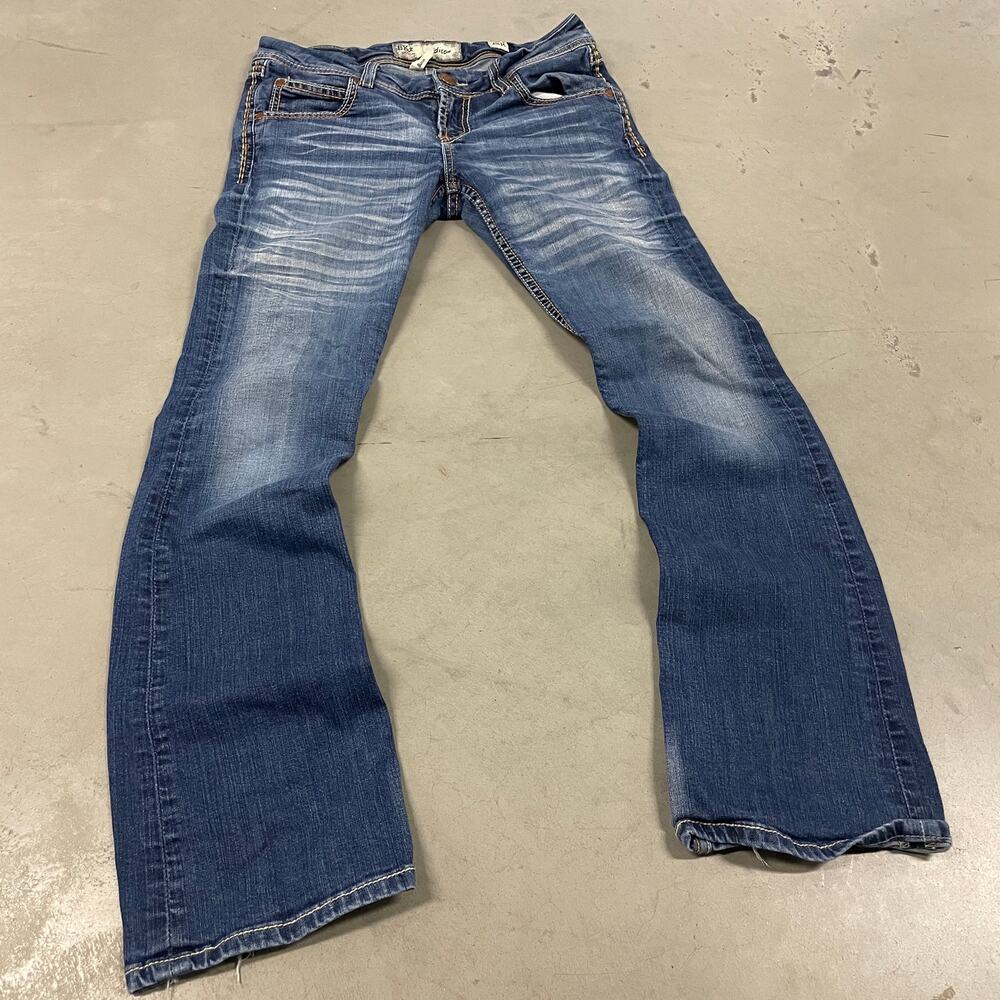 y2k bke low rise western bootcut jeans 28x30